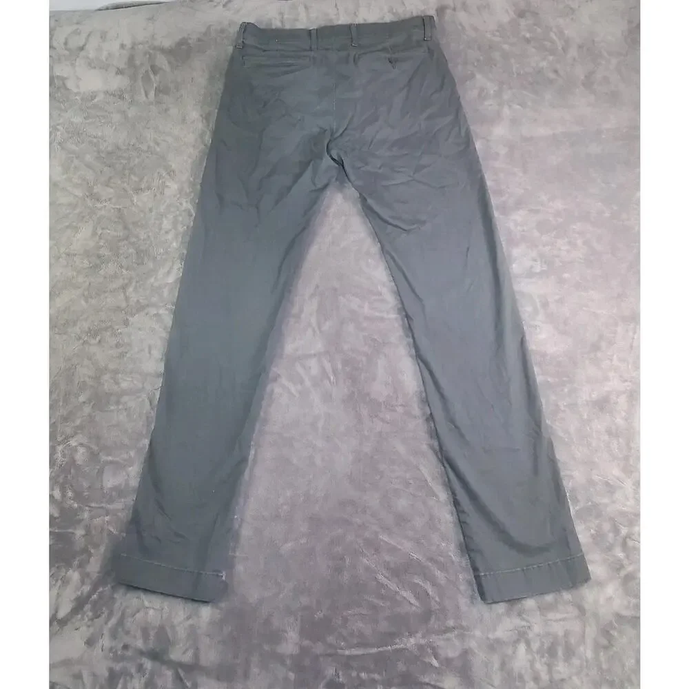 J.Crew Pants Mens Sz 32x32 Stretch 484 Chino Slim Fit Stretch Gray Casual C27-51